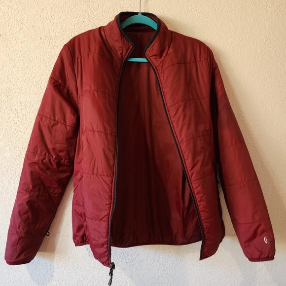 Champion Men Water-resistant Hooded Down Puffer Coat Size Small - Picture 5 of 6